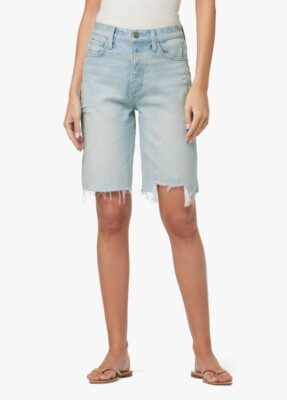 NEW! $148 JOE'S JEANS THE 90'S DENIM BERMUDA SHORTS TRAVERTINE SZ 27