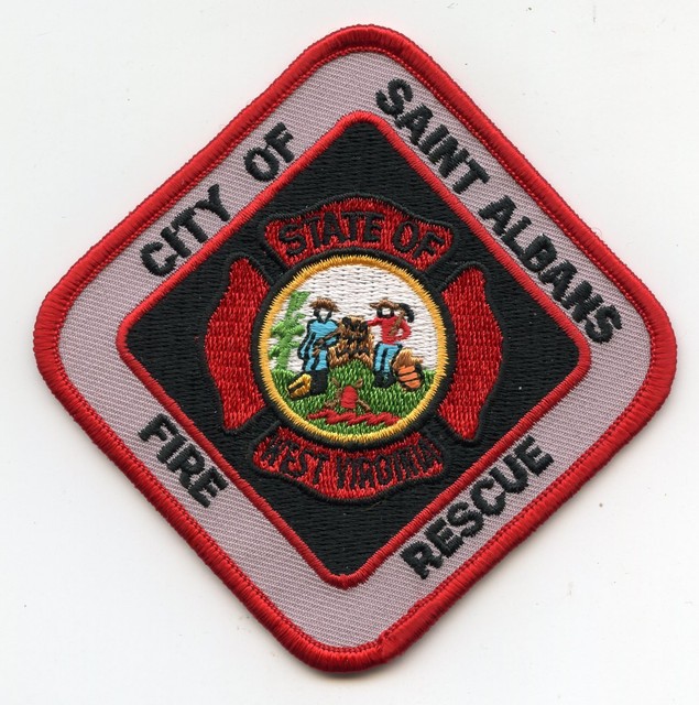 SAINT ALBANS WEST VIRGINIA WV Fire Rescue FIRE PATCH eBay