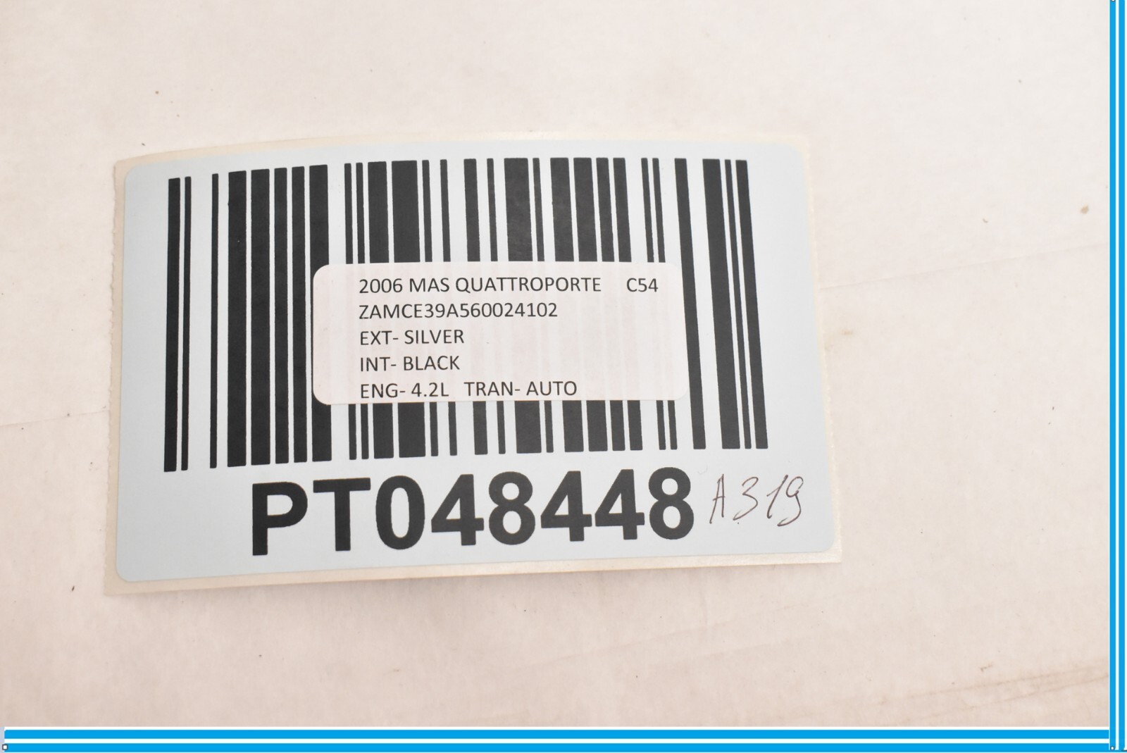 Maserati Quattroporte 2006-2008 Upper Steering column trim