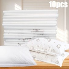 10 Pcs/ Set Breathable Disposable Pillow Cover No Cleaning Travel Pillowcase