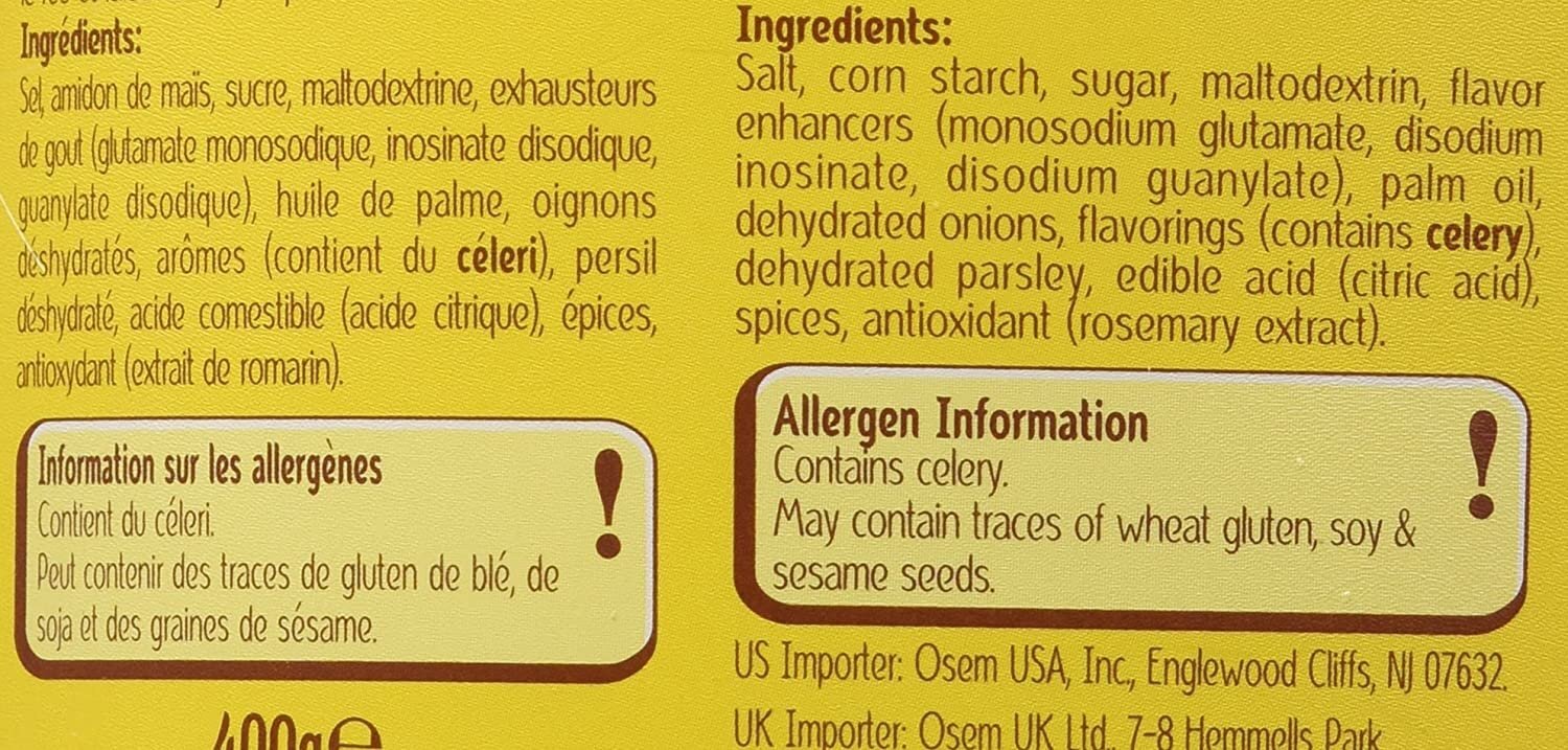 Osem Chicken Consomme Powder Instant Stock, Soups, Seasoning & Bouillon