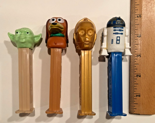 Star Wars Pez Dispensers Yoda R2D2 C3PO Toy Story Slinky Dog 1990s - Picture 5 of 8