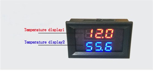 Car Digital Intercooler Supercharger Temperature Gauge Sensor Air Charge Water - Picture 7 of 8