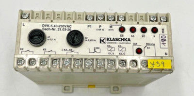 KLASCKA DVK-5.43 230VAC VALVE CONTROL                                        Y39