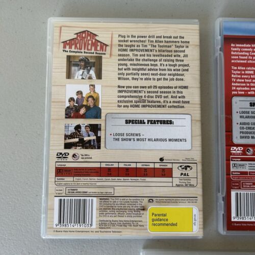 Home Improvement Seasons 1 2 3 DVD Popular 1990’s Family TV Series Tim Allen - Picture 5 of 12