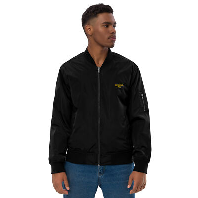Premium Gold Heshima PA bomber jacket