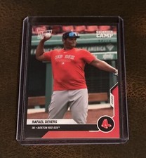 2020 TOPPS NOW #OD-521 RAFAEL DEVERS SUMMER CAMP NUMBERED 4/10 RED PARALLEL
