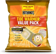 *6 PAIRS IN PACKAGE* HOTHANDS Toe Warmers w/Adhesive 7/2025