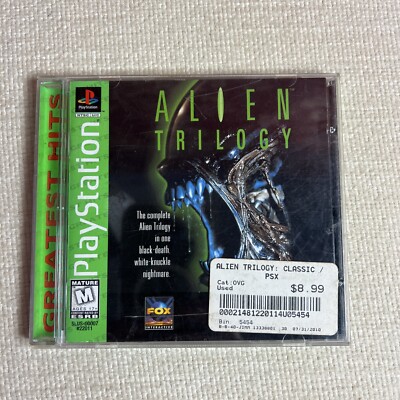 Sony Playstation One Alien Trilogy Includes Booklet Case is Cracked | eBay