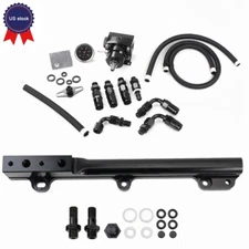D Series Fuel Rail Manifold FPR Gauge Line Hose For SOHC D15 D16 D17