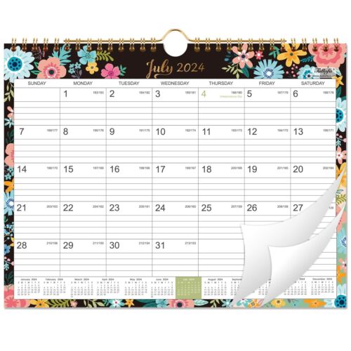 Calendar 2024-2025 - Jul. 2024 - Dec. 2025, 2024-2025 Wall Calendar with 18 M...