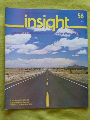 INSIGHT / # 56 / TOMORROW'S TYPEWRITERS / REBUILDING THE FACE