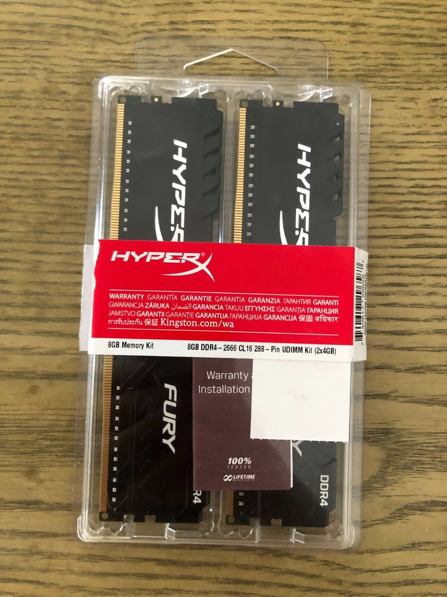 pc用メモリ ddr4 8gb 2666 fury hyperx 2666 Kingston X5H5PW-MIE 8GB HyperX Fury DDR4 2666Mhz PC4-21300
