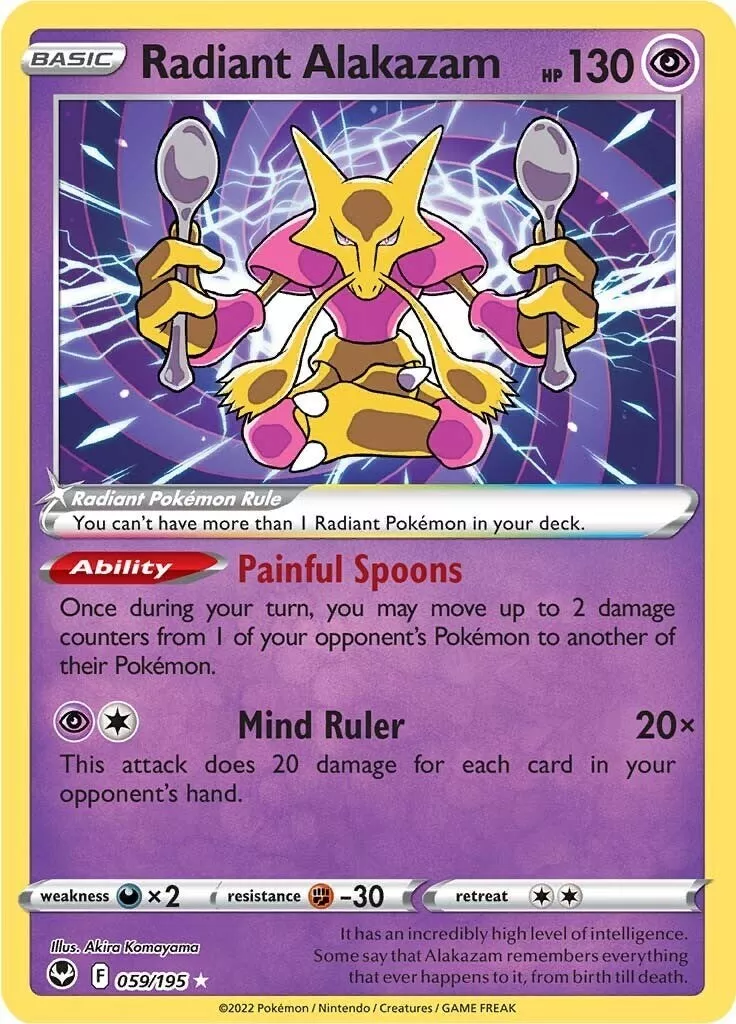 Radiant Alakazam, Ungraded