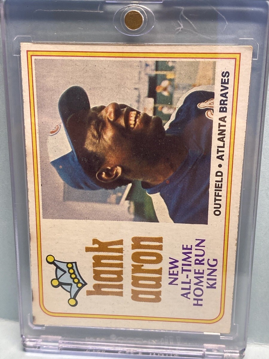 JA3170 1974 Topps Hank Aaron #1 Atlanta Braves Vg-Ex | eBay