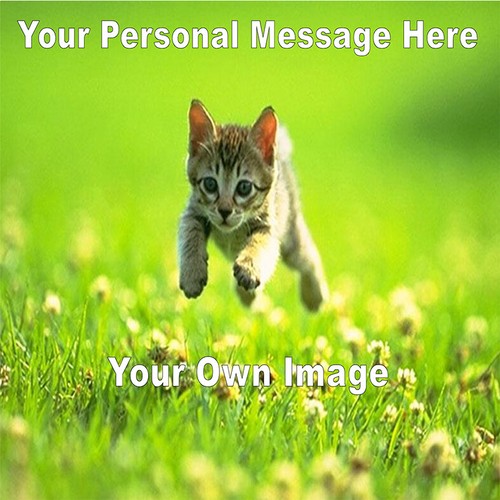 CUSTOM CAKE TOPPER PRINTING PERSONALISED OWN IMAGE EDIBLE CAKE/CUPCAKE