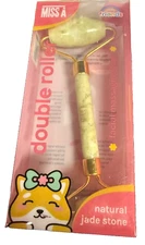 Jade Facial Roller Dual Action Face Massager  Jade Stone