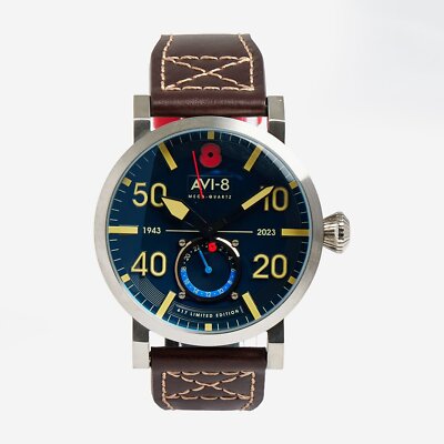 AVI-8 Dambuster 80. Jubiläum Royal British Legion Meca-Quartz Limitierte Edition