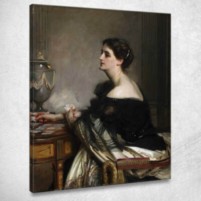 Sybil Frances Gray In Seguito Lady Eden John Singer Sargent, jss298 Quadro Stempel