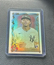 2023 Topps Allen & Ginter Oswald Peraza Rookie Hot Box Silver Foil Parallel