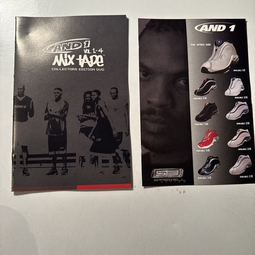 AND 1 Mix Tape Vol 1-4 Collectors Edition DVD Basketball - Foto 4 di 9