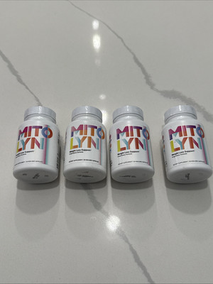 (4 Pack) Mitolyn Advanced Weight Loss Support Mito Lyn Maximum Strength 120