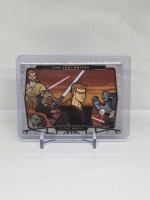 2007 Topps Star Wars 30th Anniversary Clone Wars I The Jedi United #104