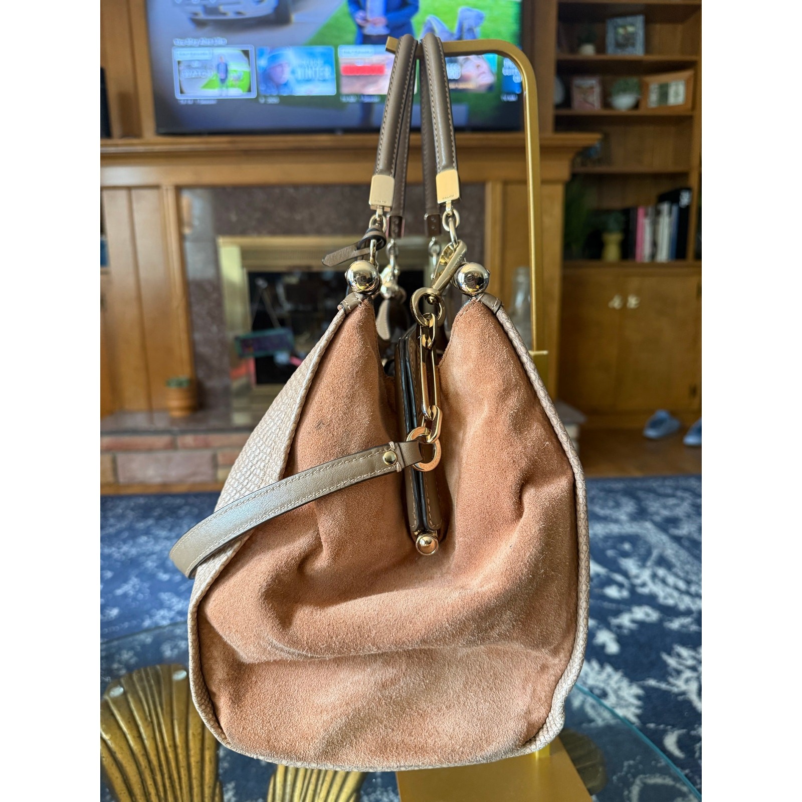 Coach Madison Collection Python Embossed Carrie C… - image 10