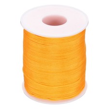 1mm 109 Yards Nylon String Bracelet String Braided Nylon Thread Orange