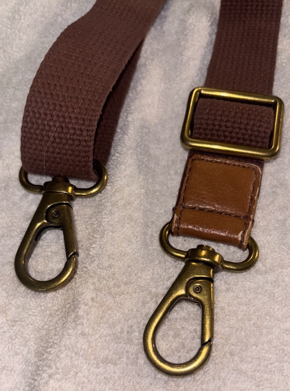 Fossil Authentic Replacement Messenger Crossbody … - image 3