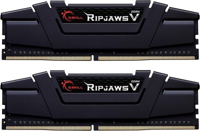 G.SKILL Ripjaws V Series (XMP) DDR4 RAM 32GB (2x16GB) (2x16GB), Black 