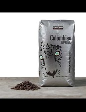 Kirkland Signature Colombian Supremo Coffee, Whole Bean, 3 lbs Medium Roast USA 11.66 per pound