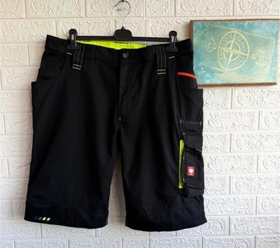 Engelbert Strauss Cordura Black Workwear Cargo Motion 2020 Shorts Men s Size 56