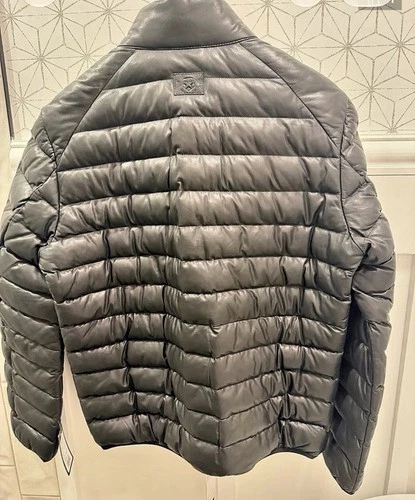 Milestone MS Hendrik Men’s Black Quilted Puffer Jacket Size M EU 50 NWT image 10