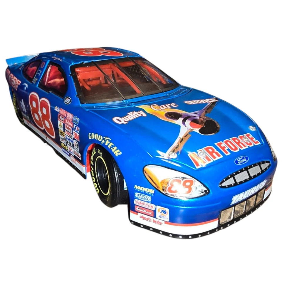 Action Dale Jarrett Fuerzas Armadas Fuerza Aérea USAF Diecast Car escala 1:24  Foto 2 de 4