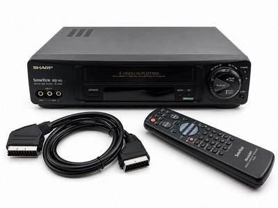 Sharp VC-MH64GM(BK) VHS Videorekorder ShowView Hi-Fi Stereo + Fernbedienung  