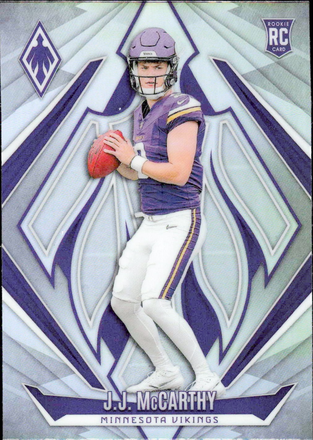 2024 Panini Phoenix #185 J.J. McCarthy Silver