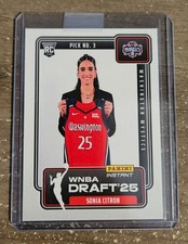 Sonia Citron 2025 Panini Instant #DN-3 WNBA Draft Night Rookie Card RC