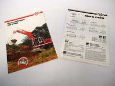 Original Prospekt + Technische Daten O&K MH6 PMS Hydraulikbagger 1989/1990