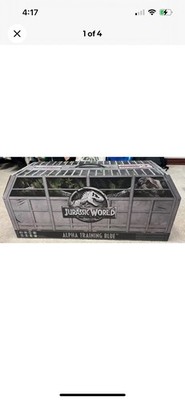 Mattel Jurassic World Alpha Training Blue Dinosaur w/Remote