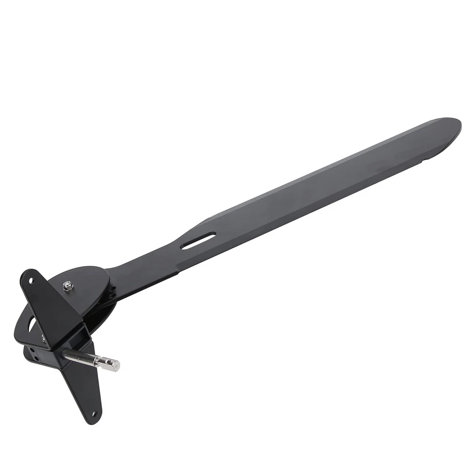 Canoe Rudder, Canoe Rudding Aluminum Alloy Kayak Fishing Boat Rudder Foot Dir... - Image 3 of 4