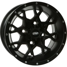 ITP Hurricane Wheel - Rear - Black - 14x7 - 4/110 - 2+5 1428637536B