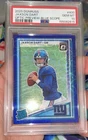 2025 Donruss Jaxson Dart Optic Preview Blue Scope Rated Rookie PSA 10  POP 20