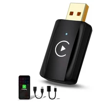 Wireless CarPlay Adapter MSXTTLY Auto Apple iPhone Car Dongle U2C-AIR Pro