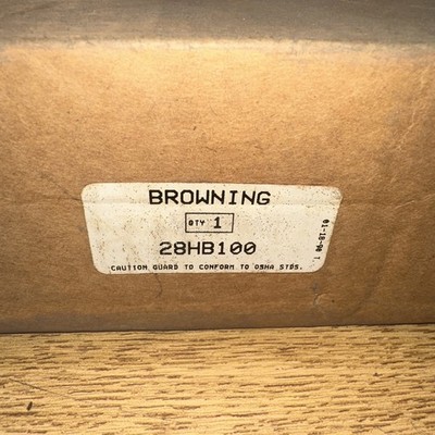 NEW Browning 28HB100 Bushing Bore Timing Belt Pulley 28 Tooth