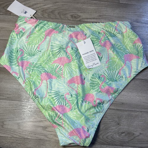 Kenny Flowers Swim - The Sunshine State hoch taillierter Unterteil XXL neu mit Etikett Flamingo - Bild 6 von 13