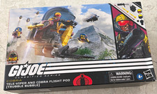 GI Joe Classified 98 Python Patrol Tele-Viper Cobra Flight Pod Trubble Bubble