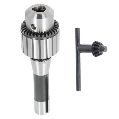 LABLT 1/8 - 5/8'' Heavy Duty Drill Chuck with R8 Shank Precision Integrated B18