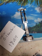 Alain Silberstein chiusura 18 mm acciaio inox chiusura per orologio distribuzione