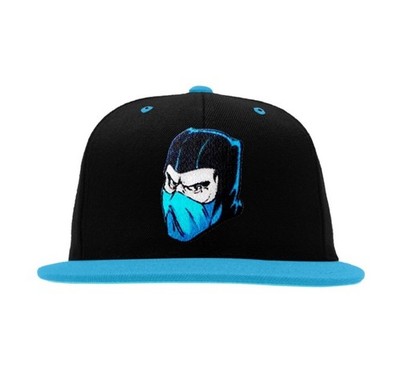 Rucking Fotten Mortal Kombat SubZero Sub-Zero Snap Back Hat Cap Embroidered New